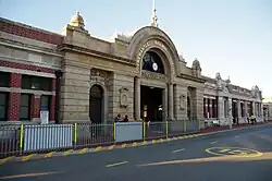This is a photograph of the Fremantle railway station which connects Notre Dame to the rest of the Transperth network.