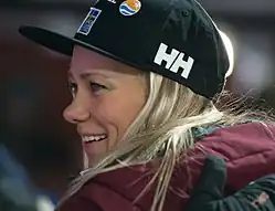 Frida Hansdotter in Hammarbybacken, January 2018