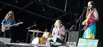 Fuzz at the Rock en Seine festival southwest of Paris, August 2015