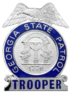Badge of Georgia State Patrol