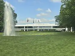 Front of the airport