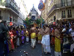 Image 6Celebrations of Murugan by the Sri Lankan Tamil community in Paris, France (from Tamil diaspora)