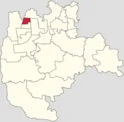 Location in Daxing District
