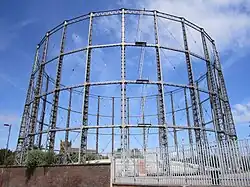 Gas holder, Garston Gasworks (1891; demolished 2015)