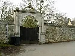 The Grade II listed gateway