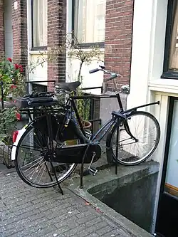 An opafiets or stadsfiets is a traditional Dutch gent's roadster