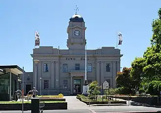 Geelong West Town Hall, 1924