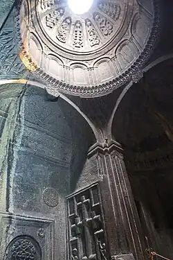 The "Chapel of the Proshyans" in Geghard was dedicated by Prince Prosh in 1283.[39]