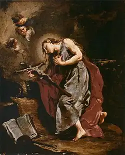 Giambattista Pittoni Penitent Magdalene, 48 × 38&nbsp;cm