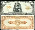 U.S. Grant on a gold certificate