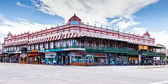 Goodman's Buildings, Annandale, constructed in stages between 1890–1912.