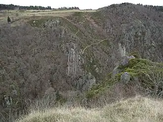 The Gorge of Bès, in Arzenc-d'Apcher