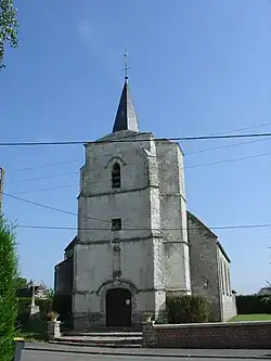 The church of Gouy-Servins