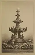 Grand Central Fountain pictured in 1868