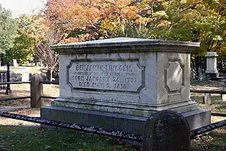 Tomb of Gen. Benjamin Lincoln, died May 9, 1810