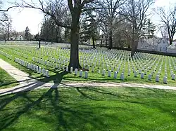 New Albany National Cemetery graves, New Albany, Floyd County