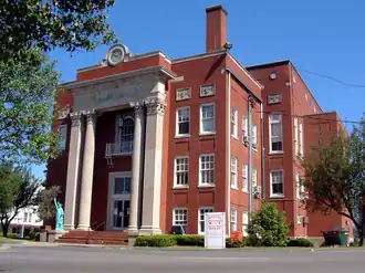 Historic Courthouse at the Court Square Historic District in Leitchfield