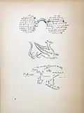 A calligram from Calligrammes