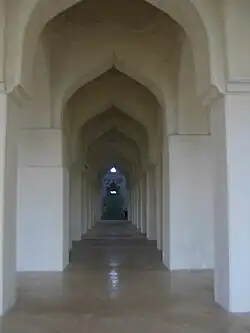 Another view of arches inside the mosque