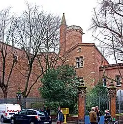Tower view from the street