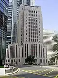 Former Bank of China building in Hong Kong, seat of the BOC Hong Kong branch from 1951 to 1991