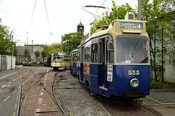 Amsterdam drieasser 533 built 1950.