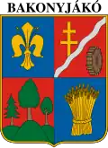 Coat of arms of Bakonyjákó