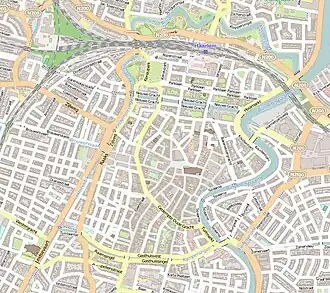 Hofje Codde en Van Beresteijn is located in Haarlem including RK Bavo