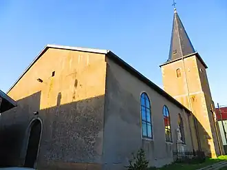 The church in Haboudange