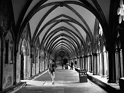 Cloister walk, east side