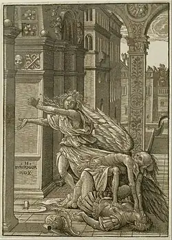 Hans Burgkmair, Lovers Surprised by Death, 1510. Art Institute of Chicago