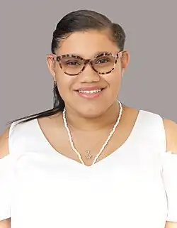 Frias at a Gays Against Guns rally for El Paso and Dayton in 2019