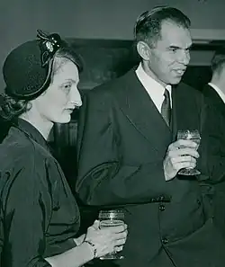 Helen and Glenn Seaborg in Stockholm, 1951