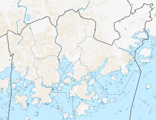 SpåraKoff is located in Helsinki (mainland)