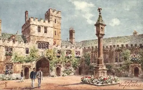 View of the front quad by Henry B. Wimbush, c. 1900