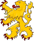 Leo Belgicus of the Duchy of Brabant and Belgicism