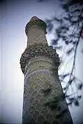 The southeastern minaret of the madrasa (minaret No. 5)