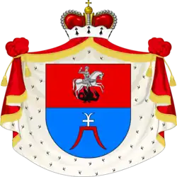Coat of arms of the Ogiński noble family