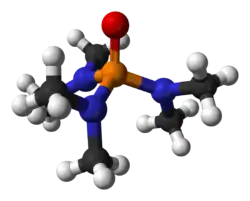 3D stick model of HMPA