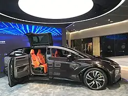 HiPhi X production model door open