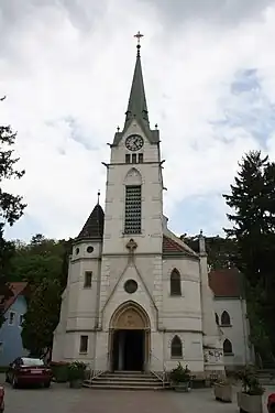 Hirtenberg parish church