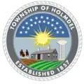Official seal of Holmdel Township, New Jersey