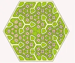 a honeycomb neighbourhood