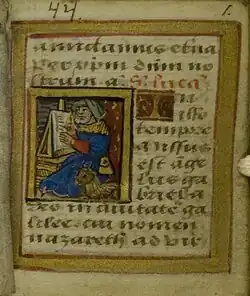 French thumb-sized miniature prayer book from the collection of National Library of Poland