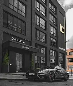 Hotel Exterior, Dakota Glasgow.