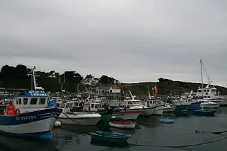 The harbour in Houat