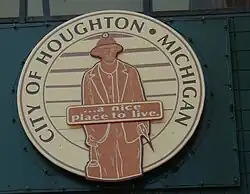 Official seal of Houghton, Michigan