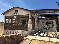 An abandoned house in Goldtown