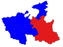 Location in Kyaukme district