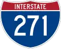 Interstate 271 marker